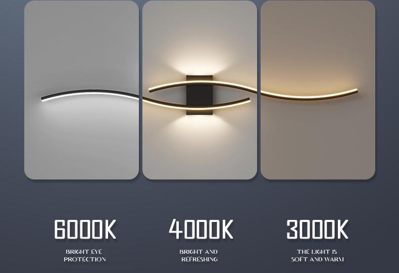 Livonest CurveGlow Wall Light